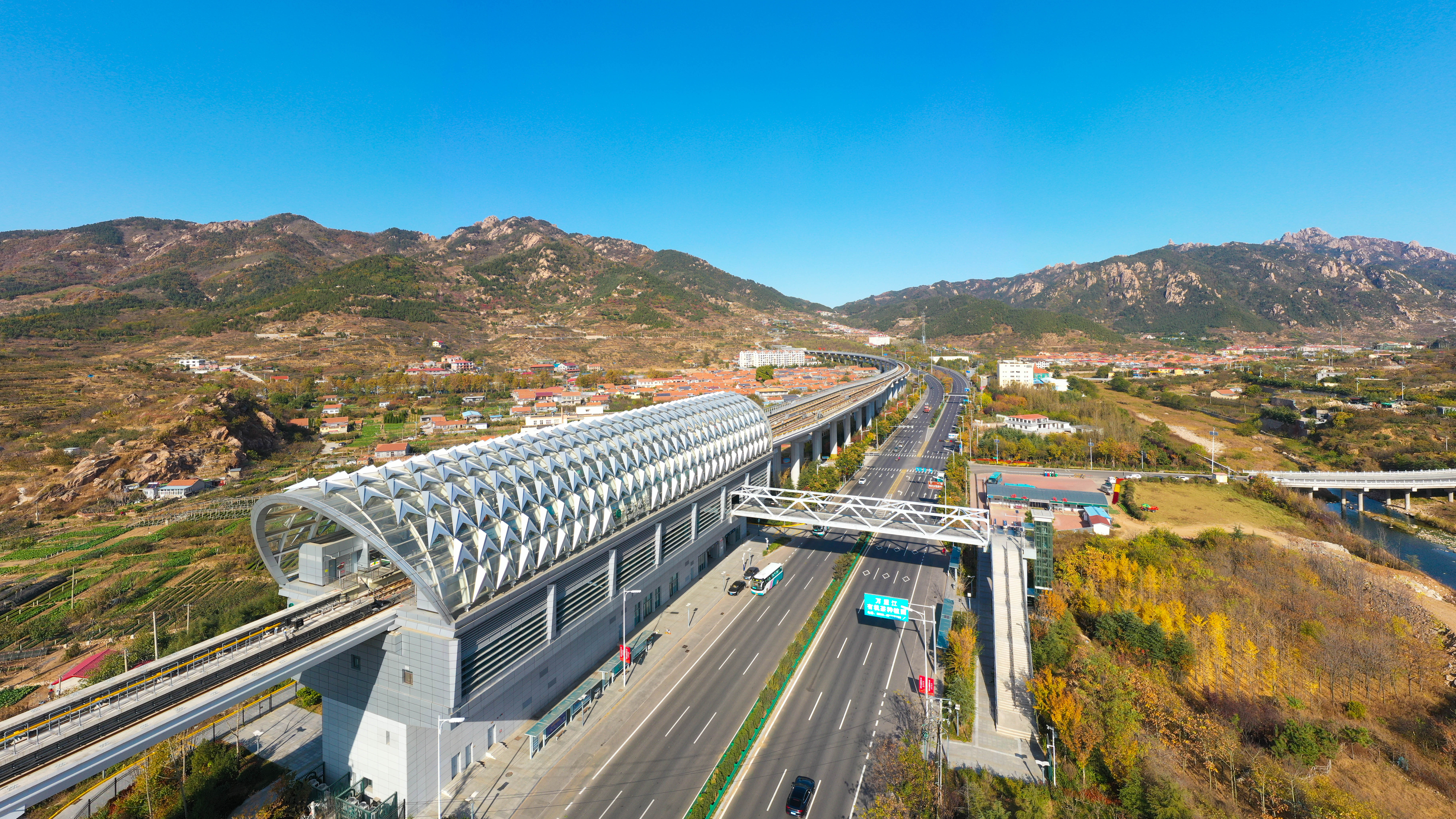 조립식 다기능 강철 구조 구조 건물 Qingdao Metro